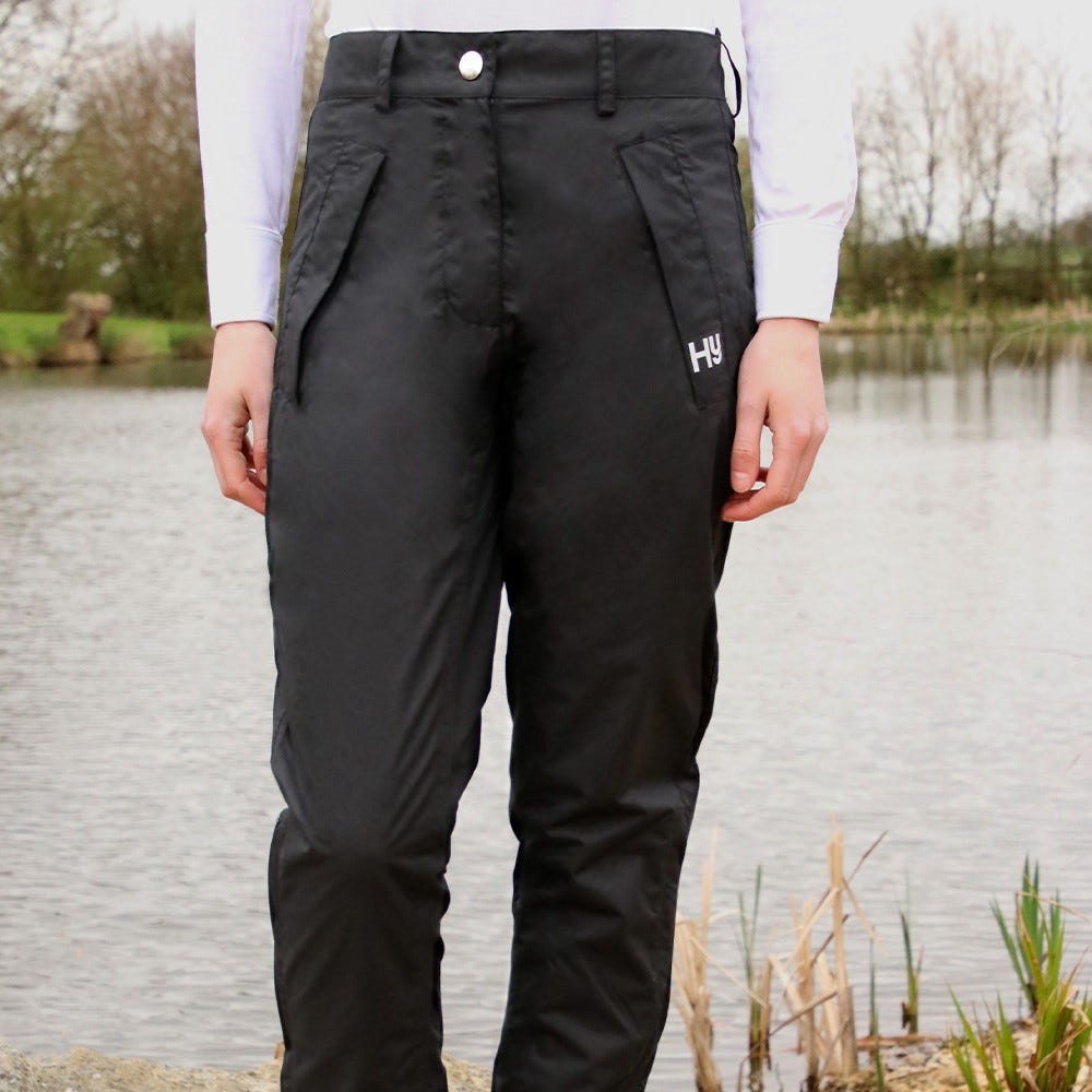 Hy Equestrian Waterproof Reflective Over Trousers image 3