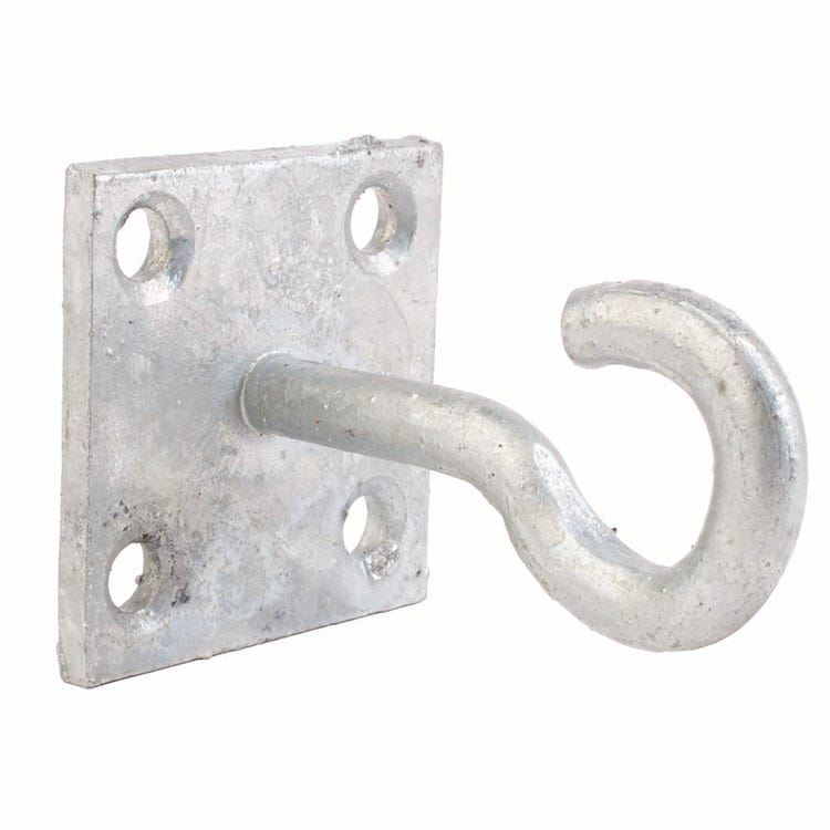 Perry Equestrian Chain Hook on Plate image 1