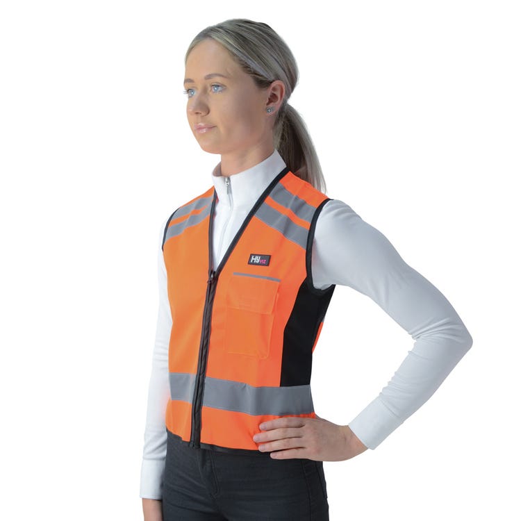 HyVIZ Waistcoat - Please Pass Wide &amp; Slow by Hy Equestrian  image 1