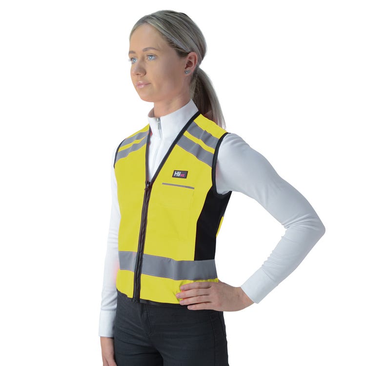 HyVIZ Waistcoat - Please Pass Wide &amp; Slow by Hy Equestrian  image 3