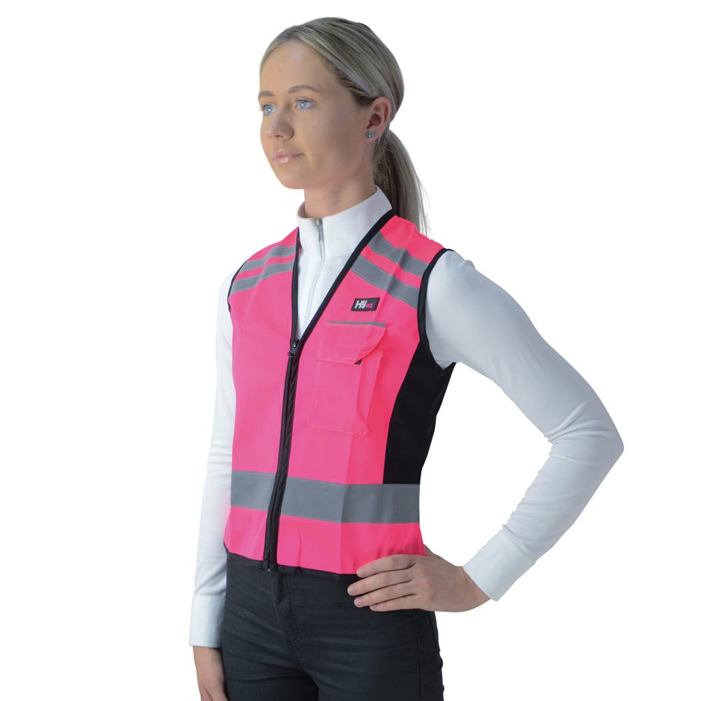 HyVIZ Waistcoat - Please Pass Wide &amp; Slow by Hy Equestrian  image 5