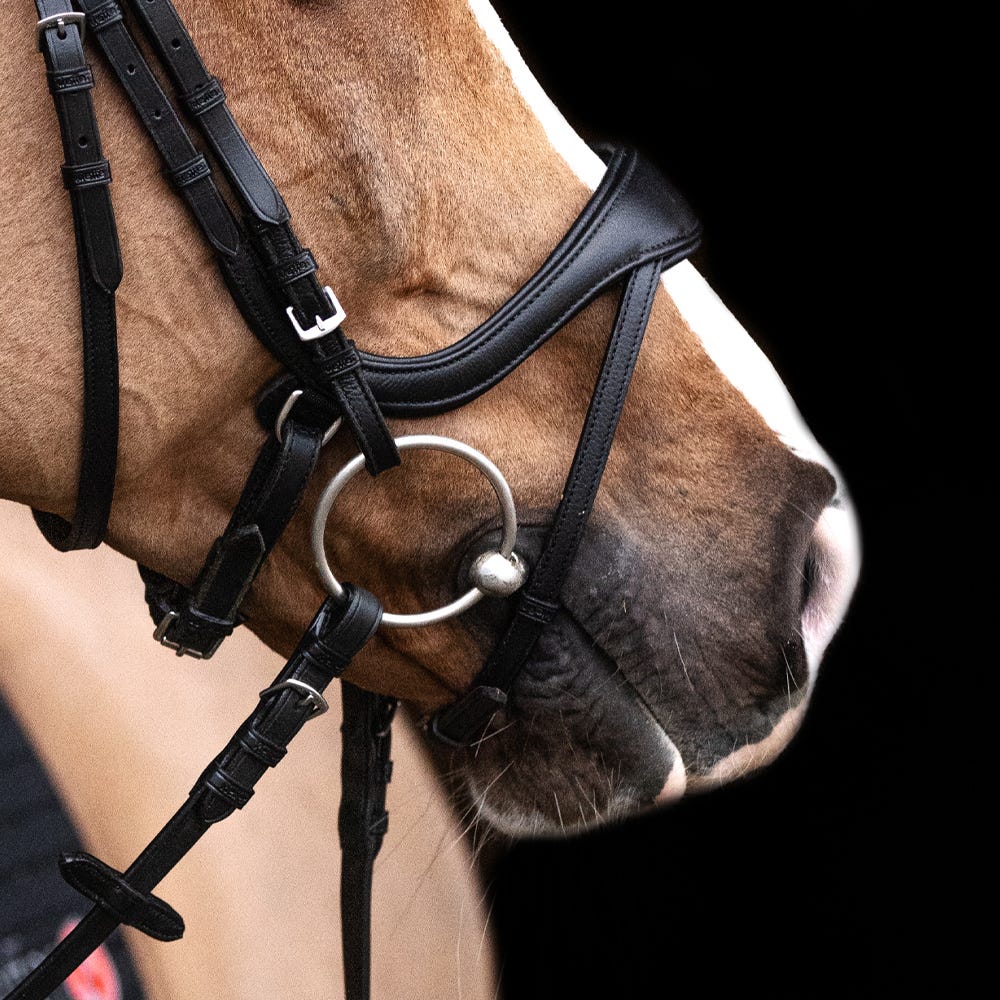 Kieffer Ultrasoft Amy Snaffle Bridle image 6