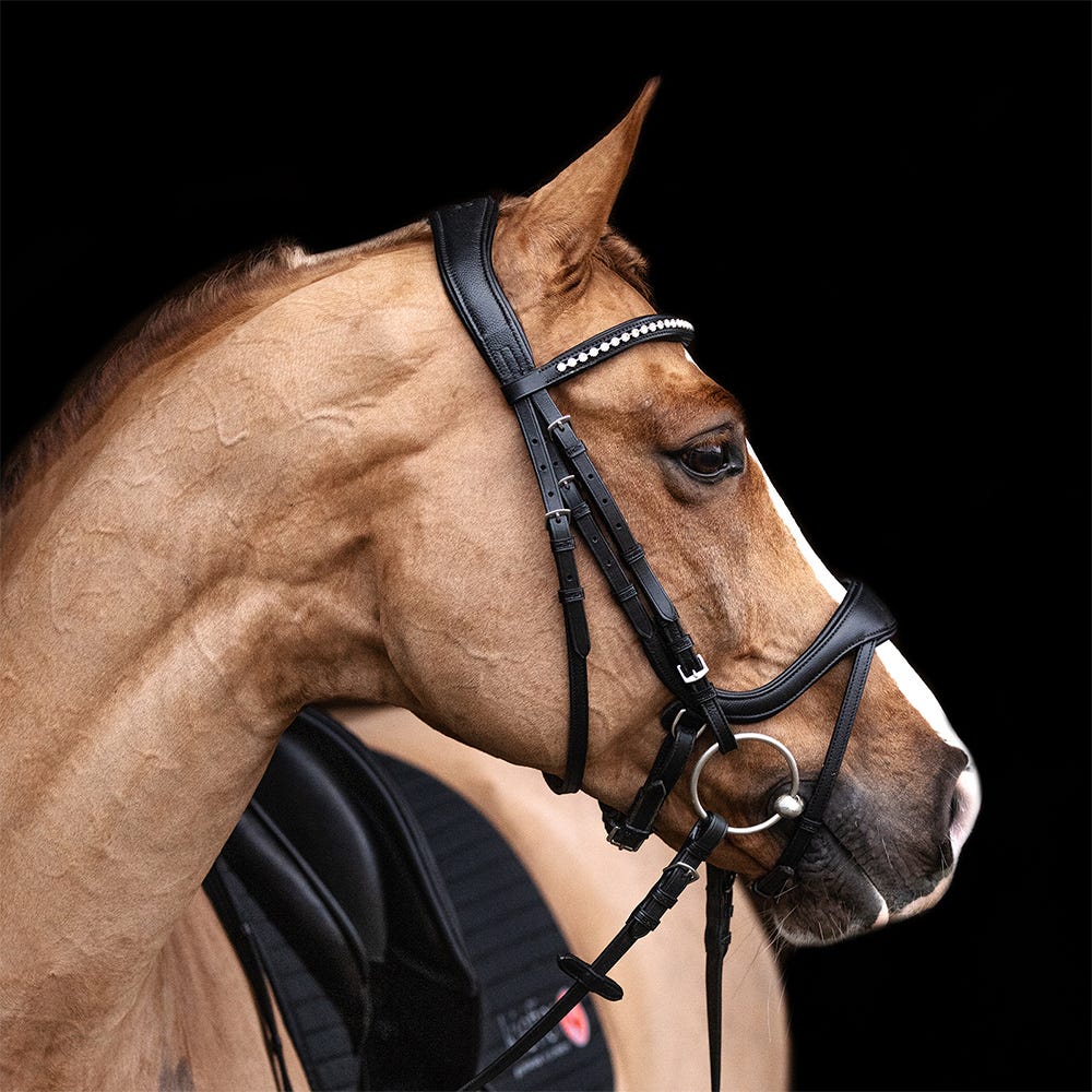 Kieffer Ultrasoft Amy Snaffle Bridle image 5