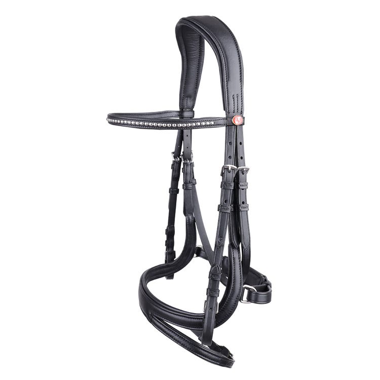 Kieffer Ultrasoft Tara Snaffle Bridle image 1