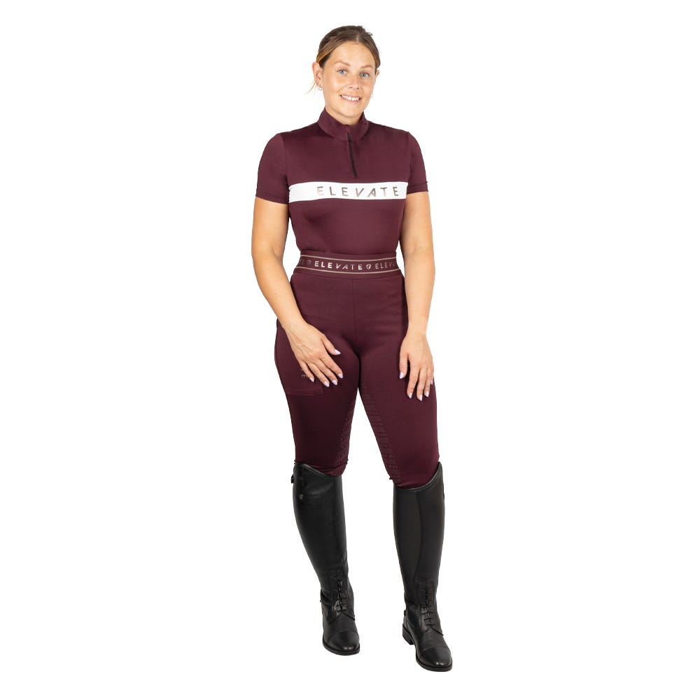 Hy Equestrian Elevate Allure Riding Tights image 7