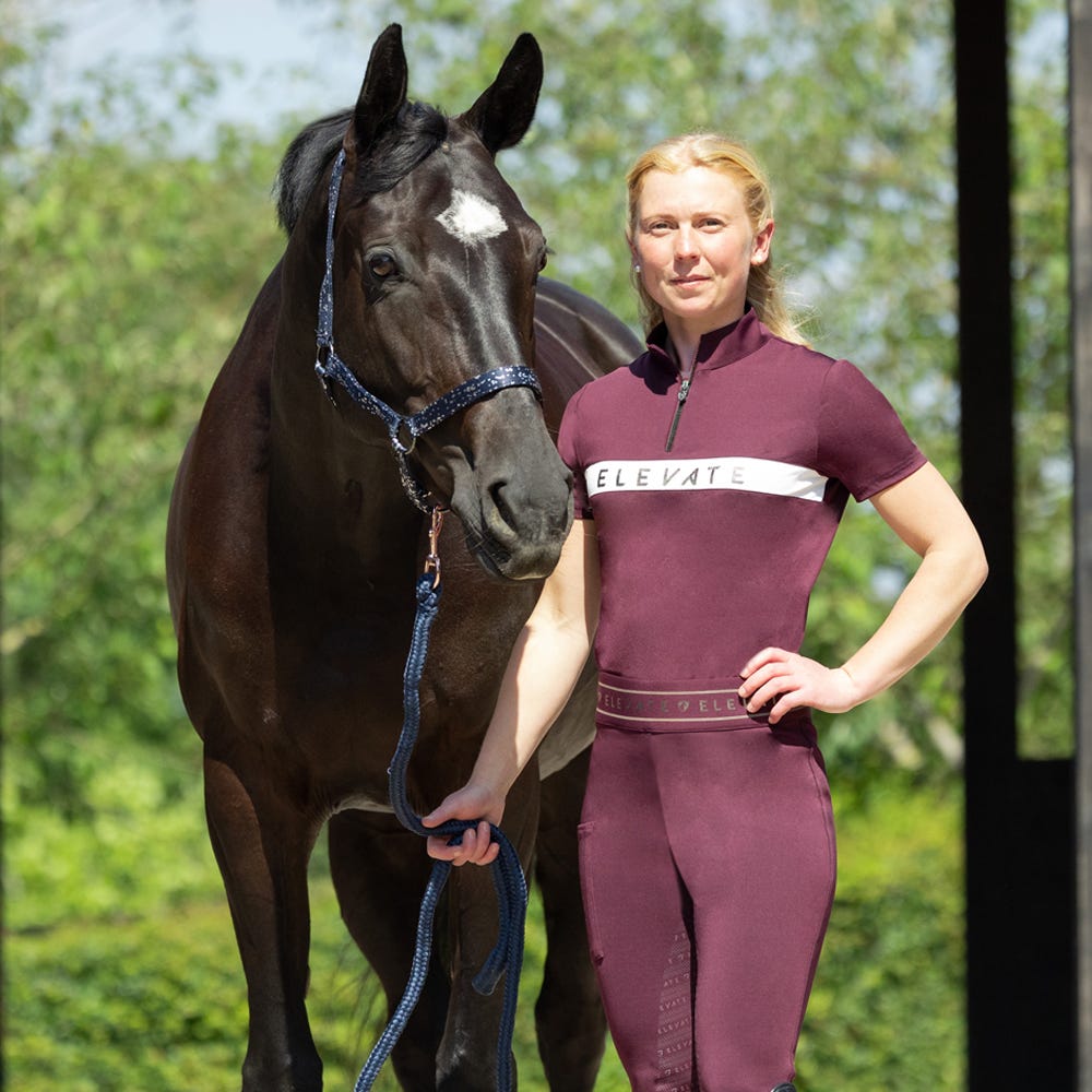 Hy Equestrian Elevate Allure Riding Tights image 13