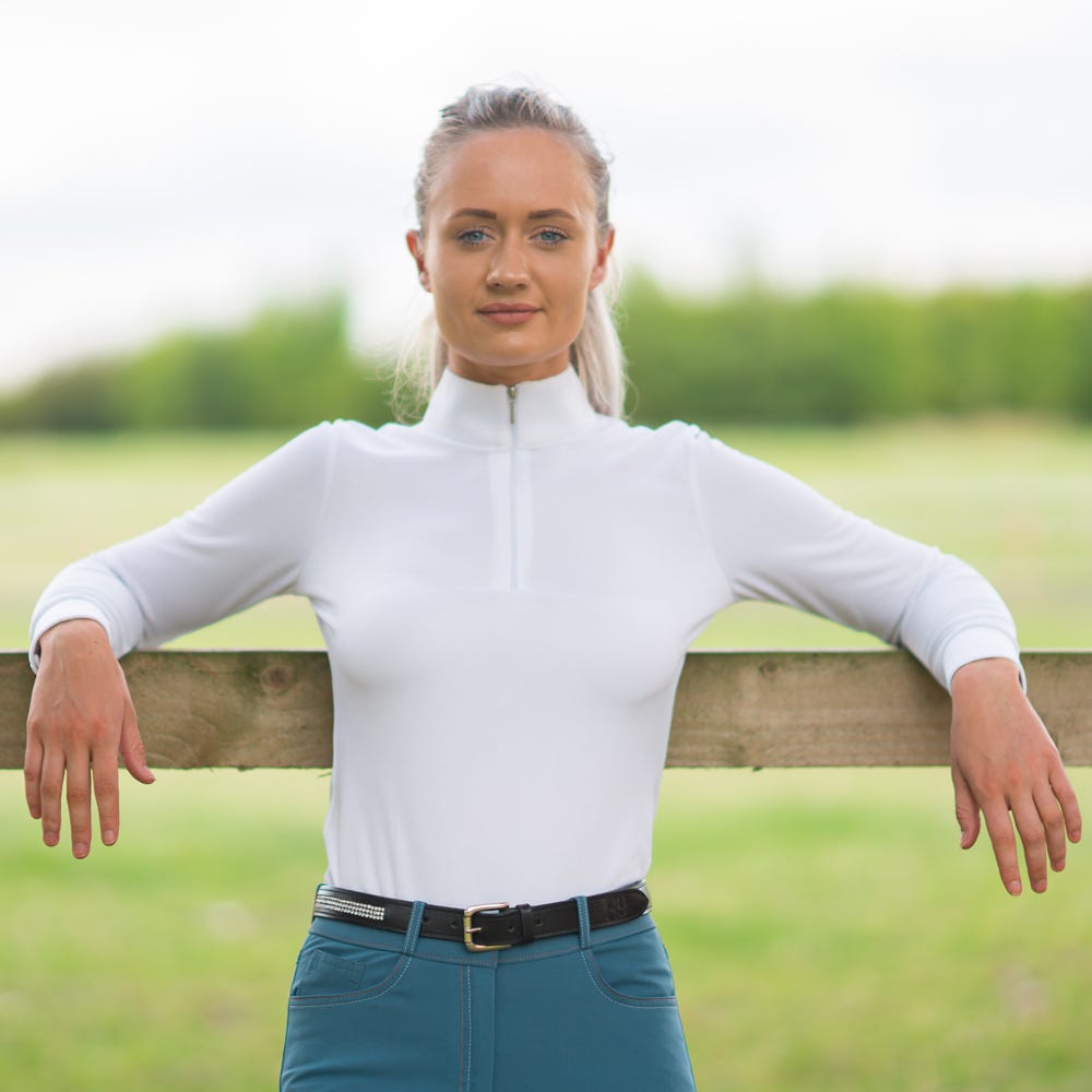 Hy Equestrian Charlotte Long Sleeved Show Shirt  image 3