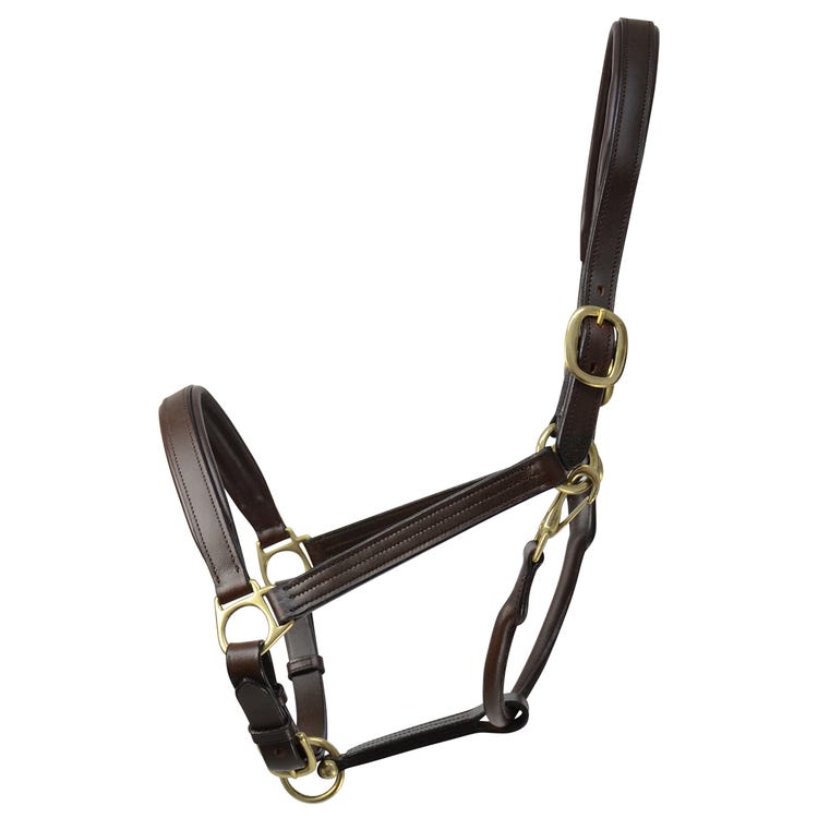 Coldstream Leather Padded Head Collar image 1