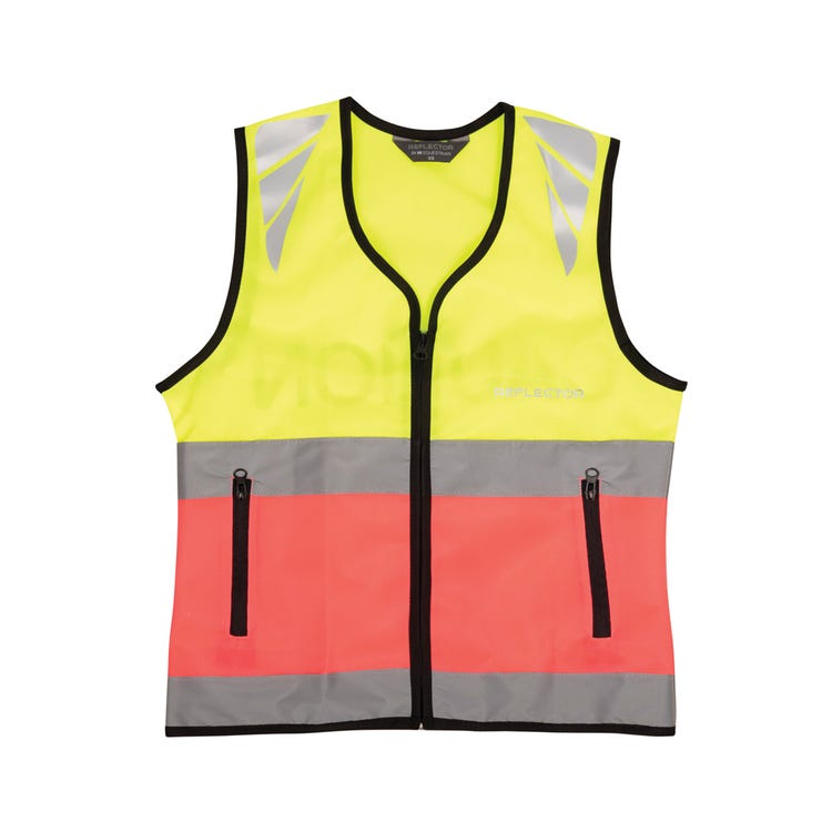 Reflector Two Tone Warning Tabard by Hy Equestrian - Caution Slow image 1
