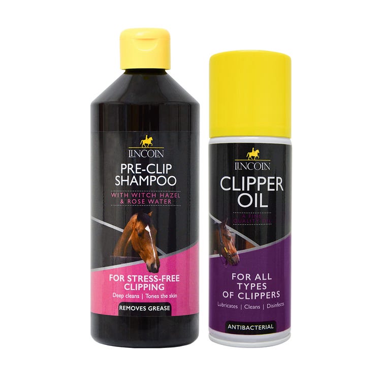 Link Up With Lincoln September 2024 Offer - Lincoln Pre Clip Shampoo 500ml &amp; Lincoln Clipper Oil image 1