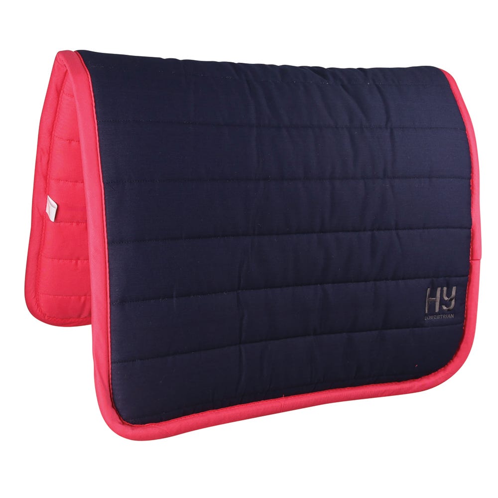 Hy Equestrian Reversible Two Colour Saddle Pad image 1