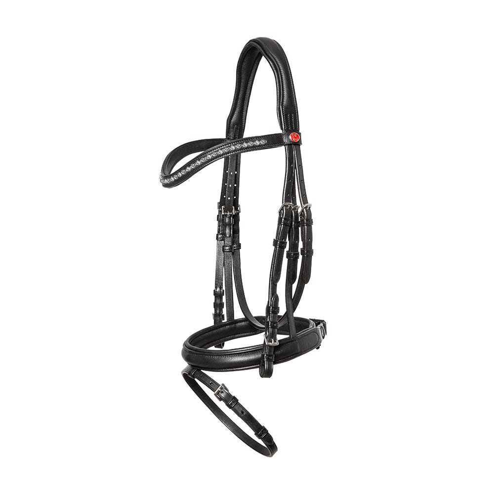 Kieffer Ultrasoft Fashion Snaffle Bridle image 1