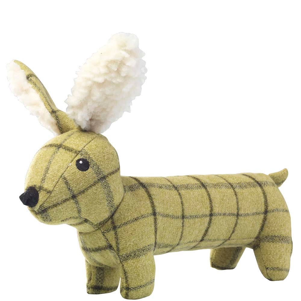 House of Paws Tweed Plush Long Body Toy image 1