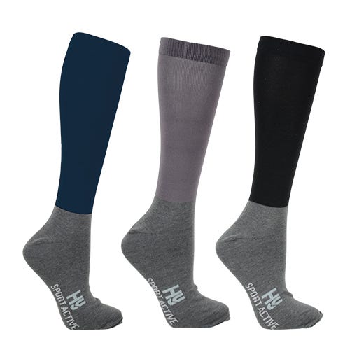 Hy Sport Active Riding Socks (Pack of 3) image 6