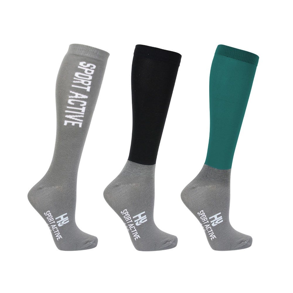 Hy Sport Active Riding Socks (Pack of 3) image 9