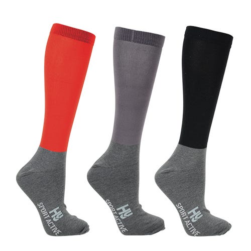 Hy Sport Active Riding Socks (Pack of 3) image 1