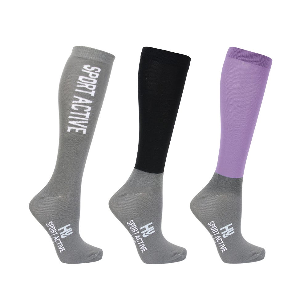 Hy Sport Active Riding Socks (Pack of 3) image 5