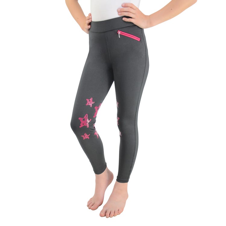 Hy Equestrian Theodora Children&#039;s Riding Tights image 5