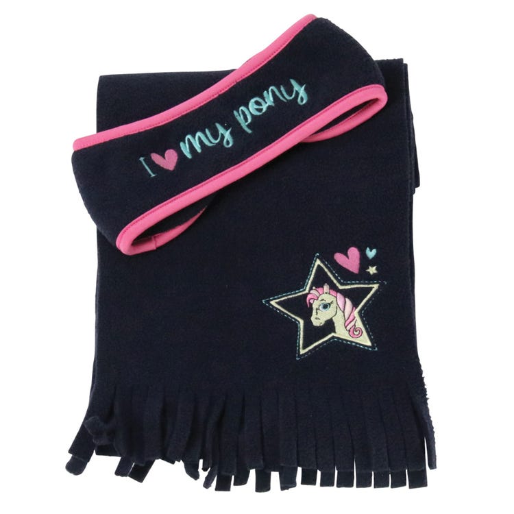 I Love My Pony Collection Head Band &amp; Scarf Set by Little Rider  image 1