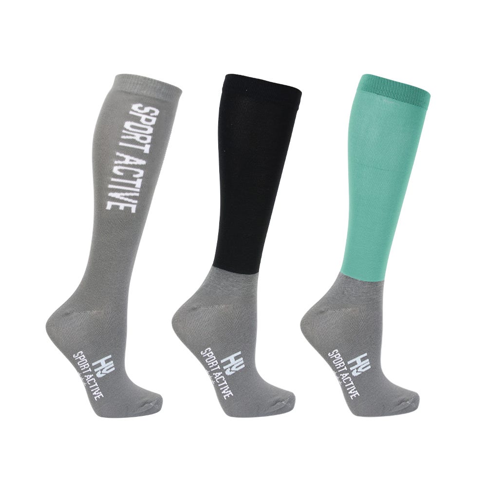 Hy Sport Active Riding Socks (Pack of 3) image 2