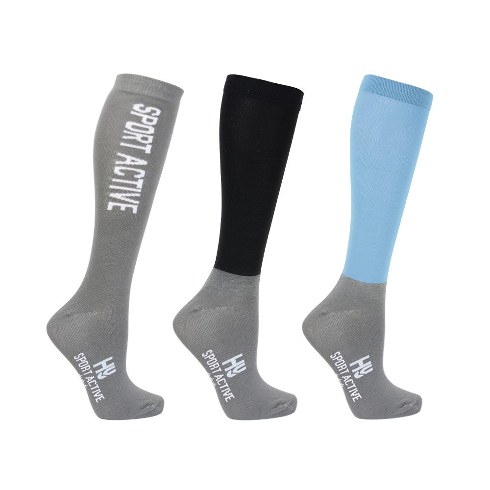 Hy Sport Active Riding Socks (Pack of 3) image 5