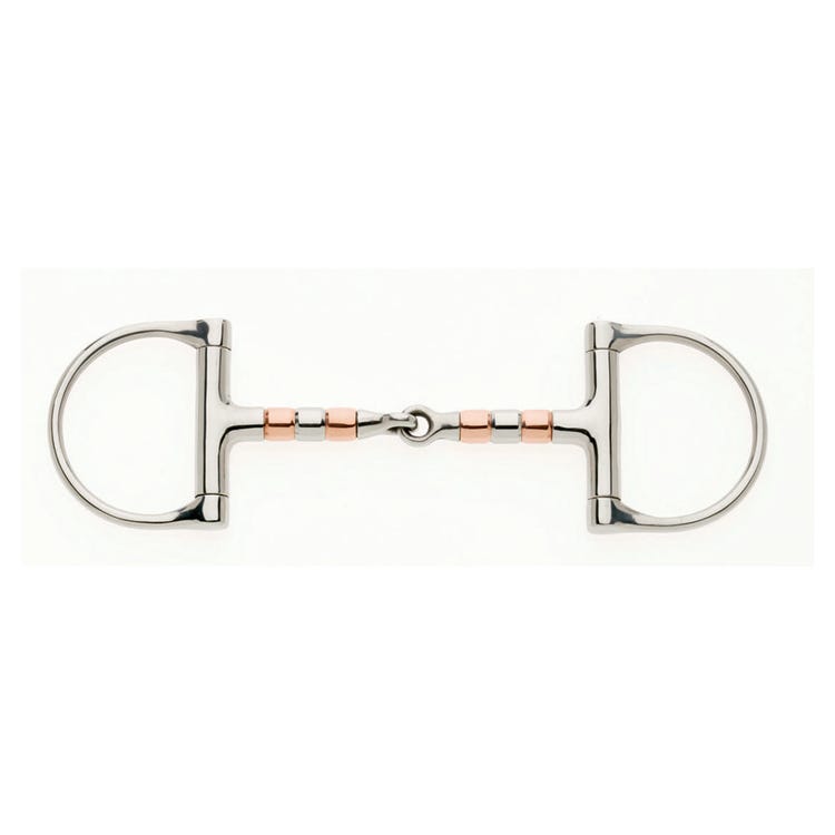 Copper Roller D Ring Snaffle image 1