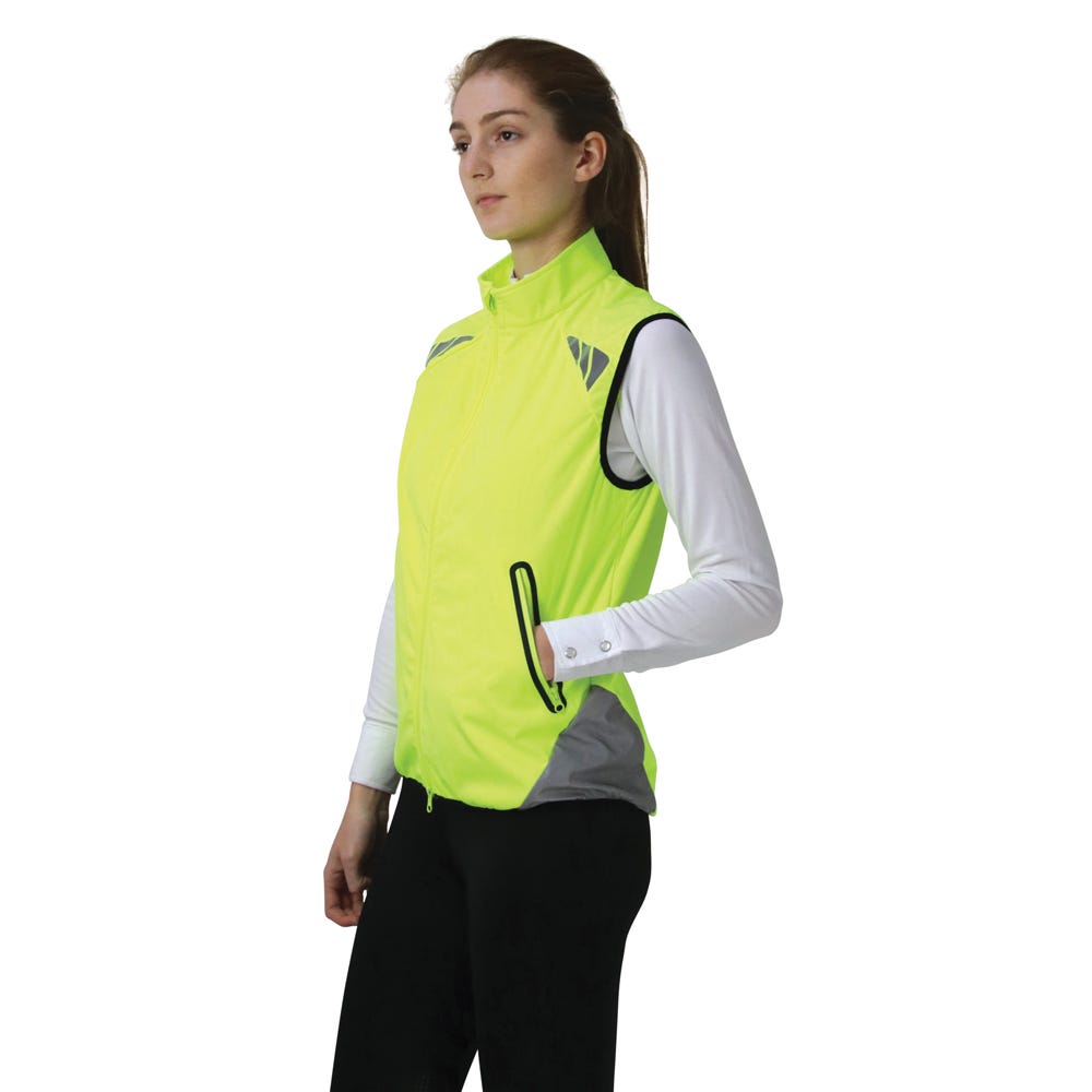 Reflector Gilet by Hy Equestrian - Pass Wide and Slow image 1