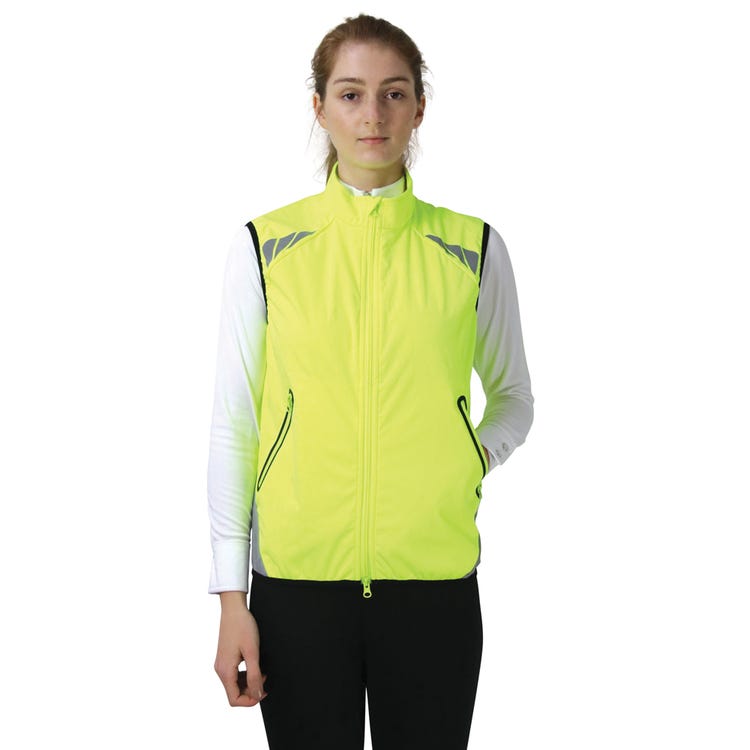 Reflector Gilet by Hy Equestrian - Pass Wide and Slow image 2