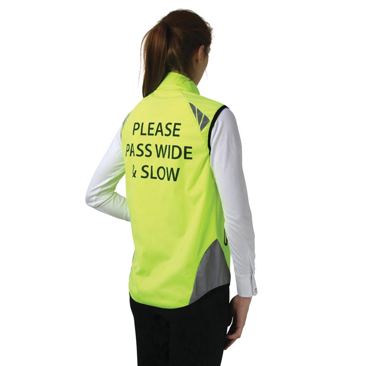 Reflector Gilet by Hy Equestrian - Pass Wide and Slow image 3