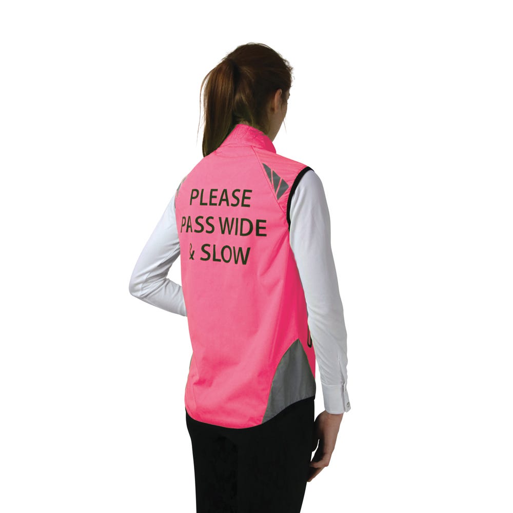 Reflector Gilet by Hy Equestrian - Pass Wide and Slow image 9