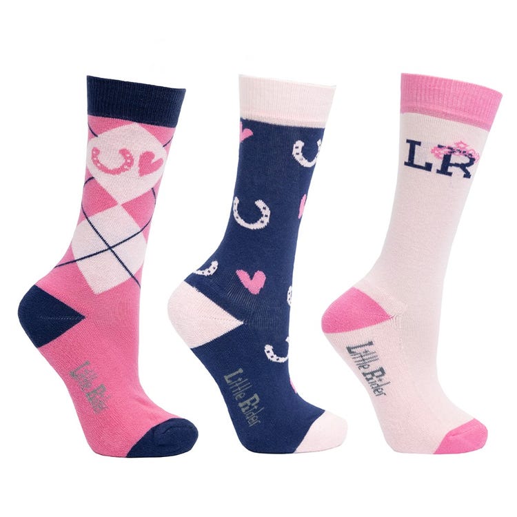 Pony Fantasy Socks by Little Rider (Pack of 3) image 1