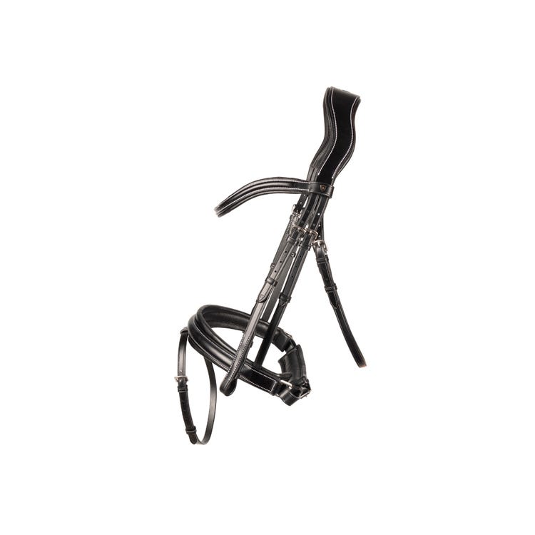 ProPresicce Pelle Crank Leather Bridle by Hy Equestrian image 1