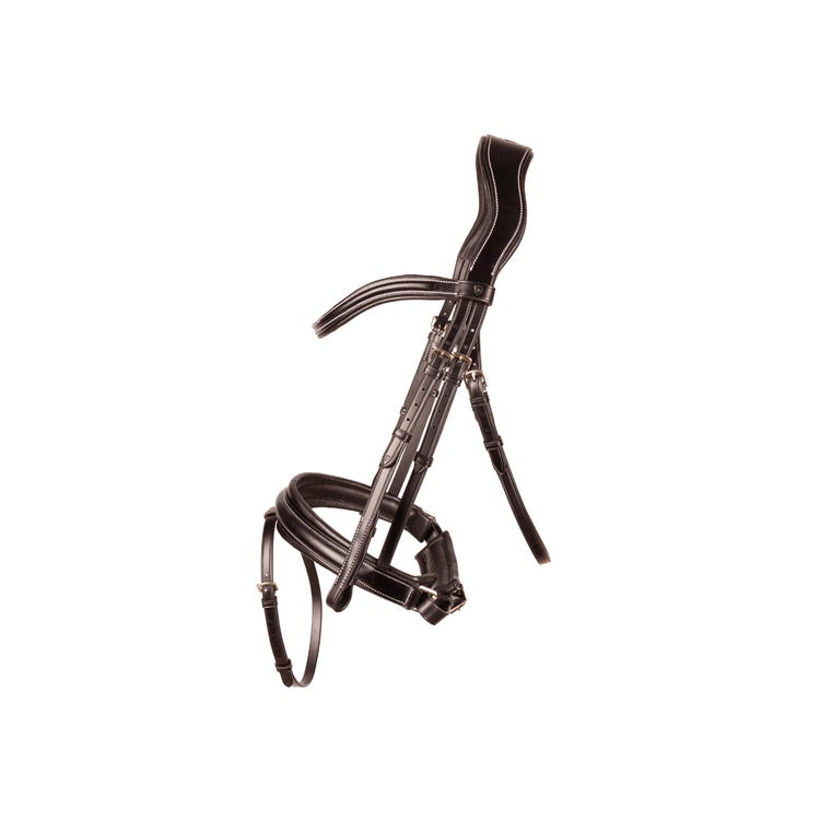 ProPresicce Pelle Crank Leather Bridle by Hy Equestrian image 3