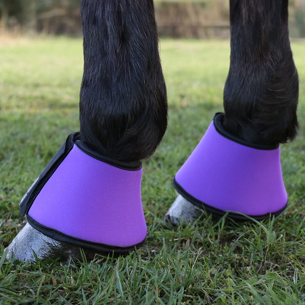 Hy Equestrian Neoprene Over Reach Boots image 3