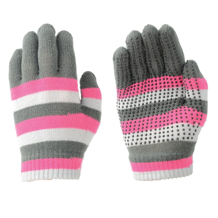 Hy Equestrian Magic Striped Gloves image 1