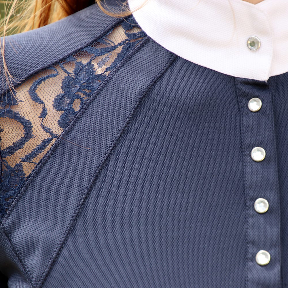 Hy Equestrian Laila Lace Show Shirt image 4