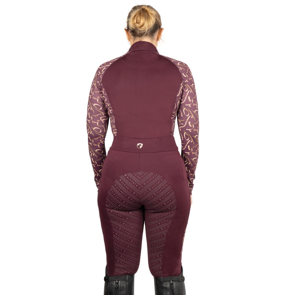 Hy Equestrian Elevate Heritage Riding Tights image 3