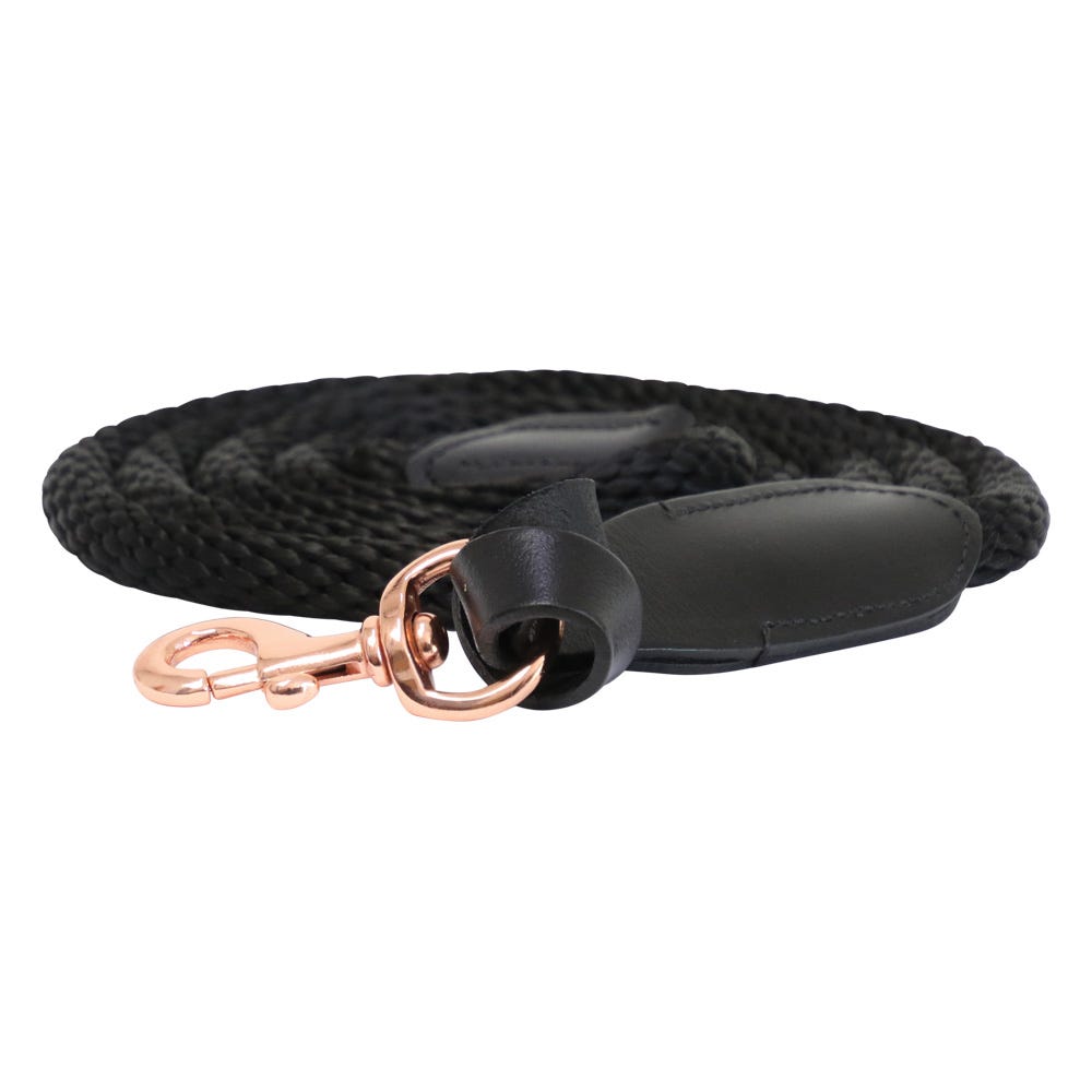 Hy Equestrian Rosciano Rose Gold Lead Rope image 1