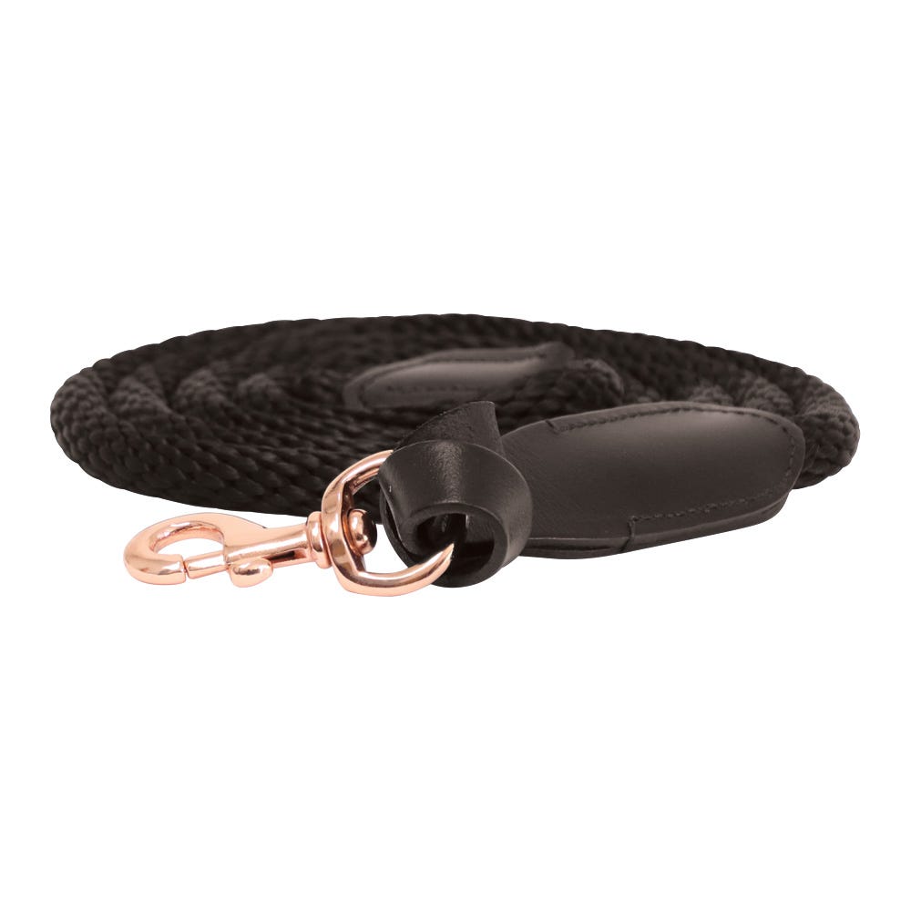 Hy Equestrian Rosciano Rose Gold Lead Rope image 4