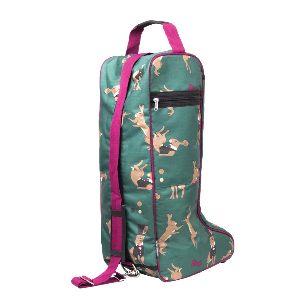 Hy Equestrian Harrison the Hare Boot Bag image 1