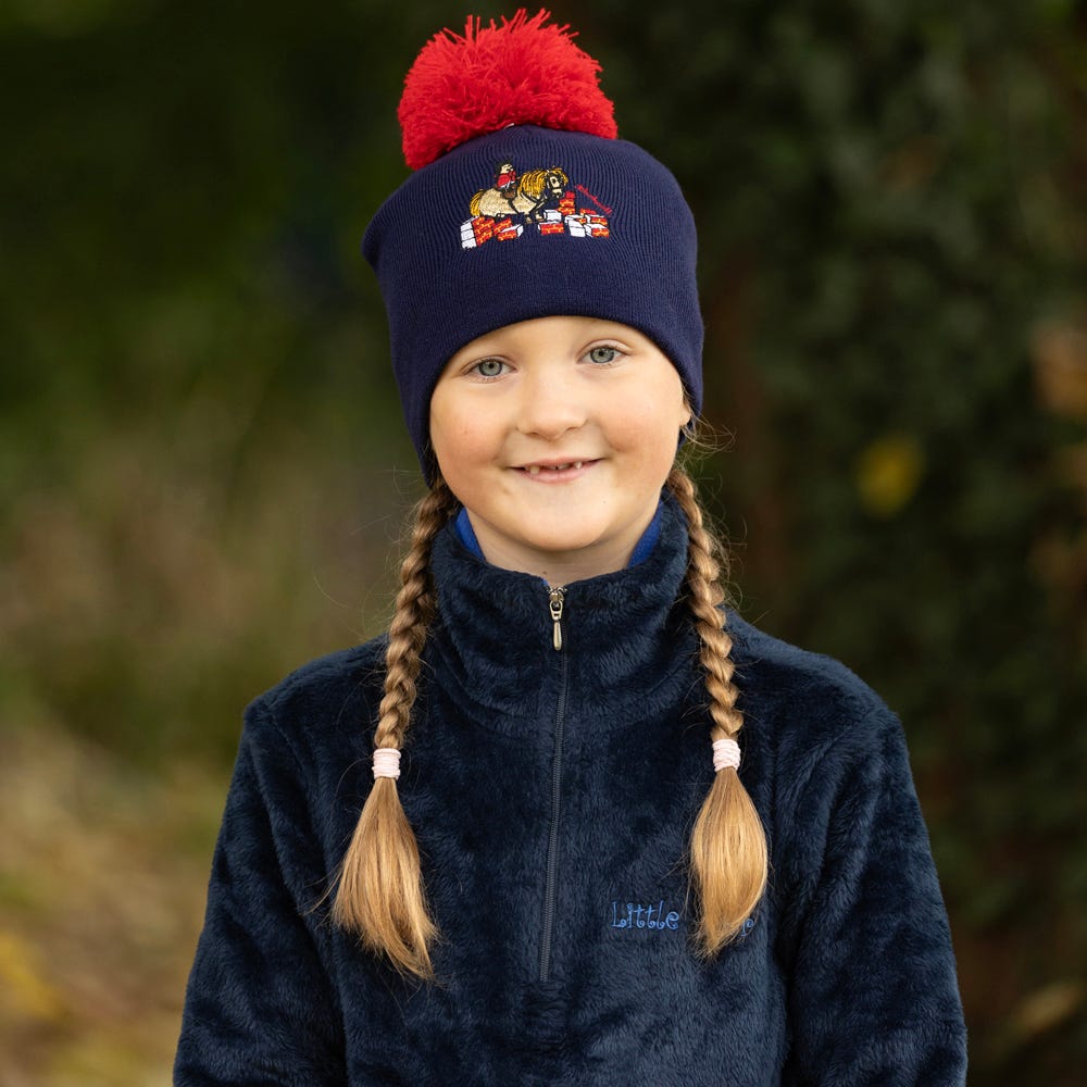 Hy Equestrian Thelwell Collection Practice Makes Perfect Bobble Hat image 2