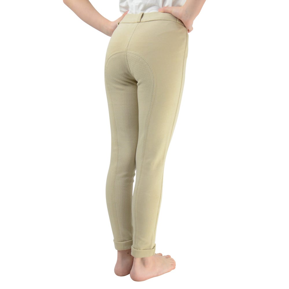 Hy Equestrian Raised Polka Dot Teen Jodhpurs image 2