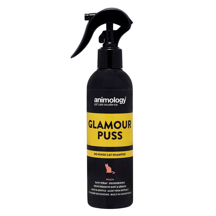 Animology Glamour Puss No Rinse Cat Shampoo image 1