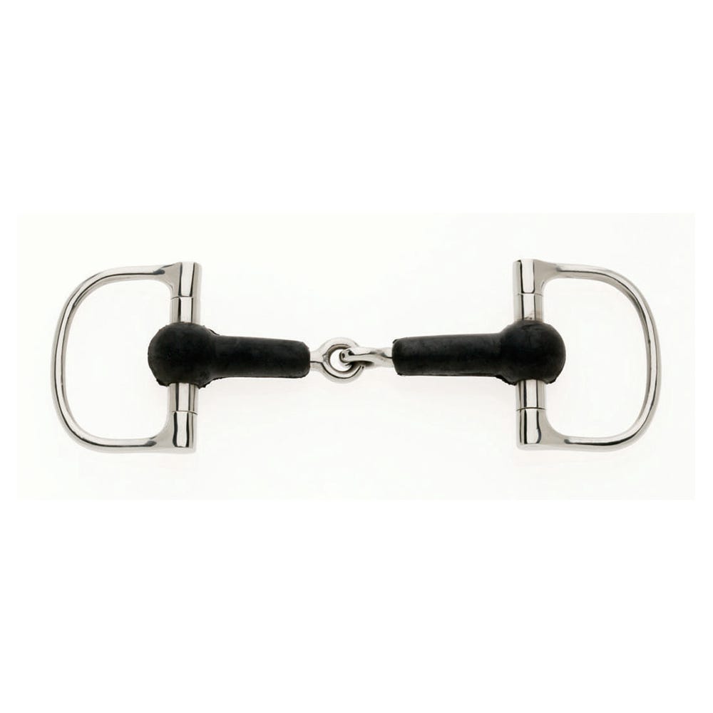 Rubber D Ring Snaffle image 1