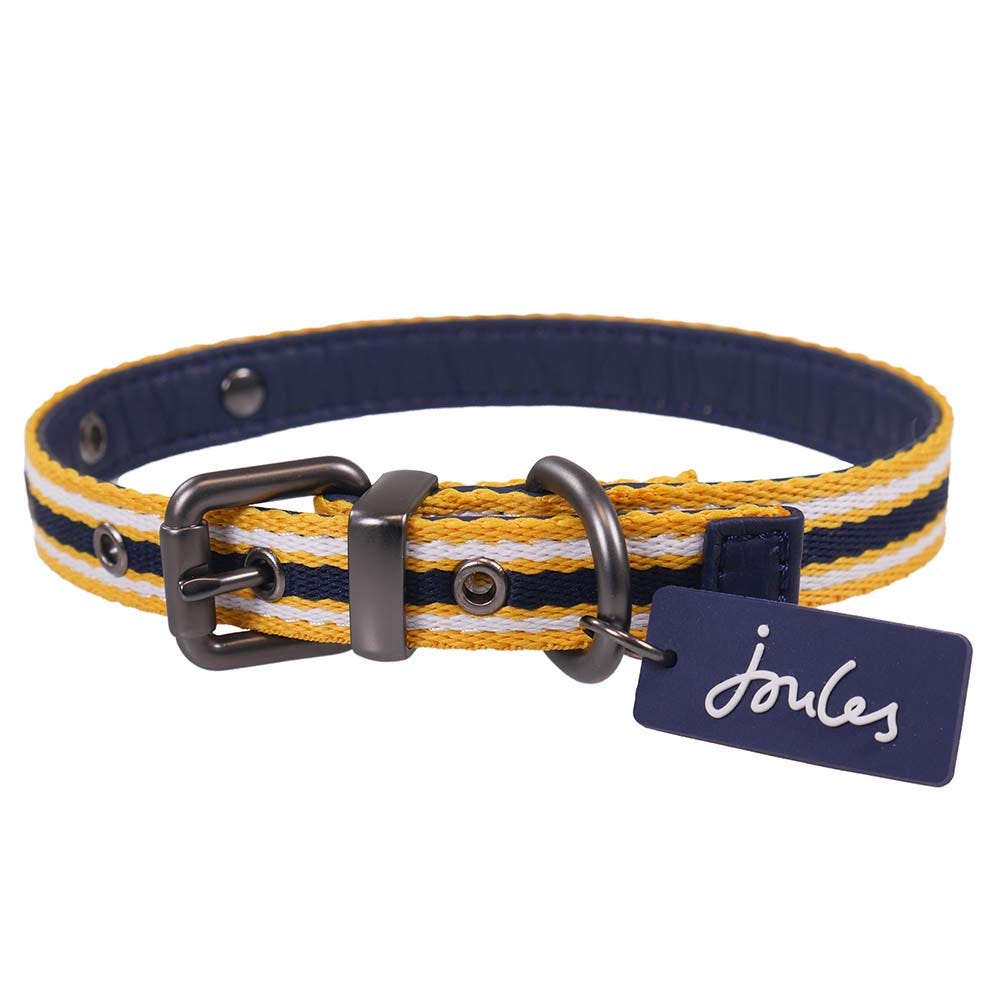 Joules Coastal Dog Collar image 1