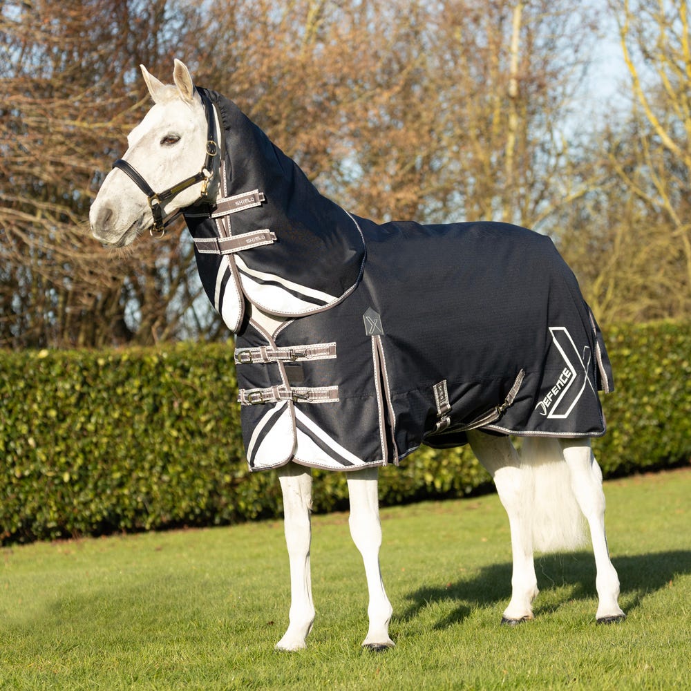 DefenceX Shield 50g Turnout Rug with Detachable Neck image 1