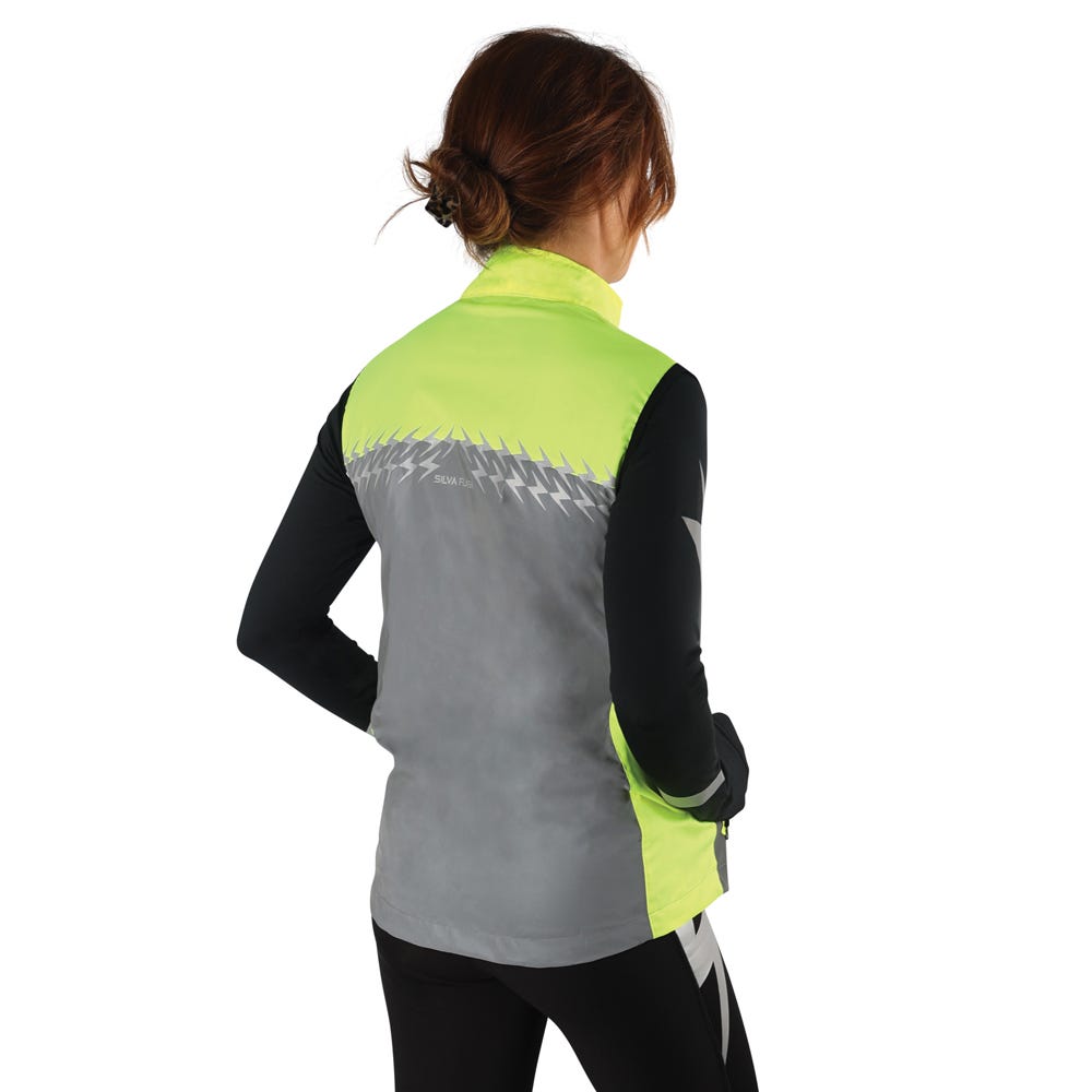 Silva Flash Lightweight Duo Reflective Gilet by Hy Equestrian image 2