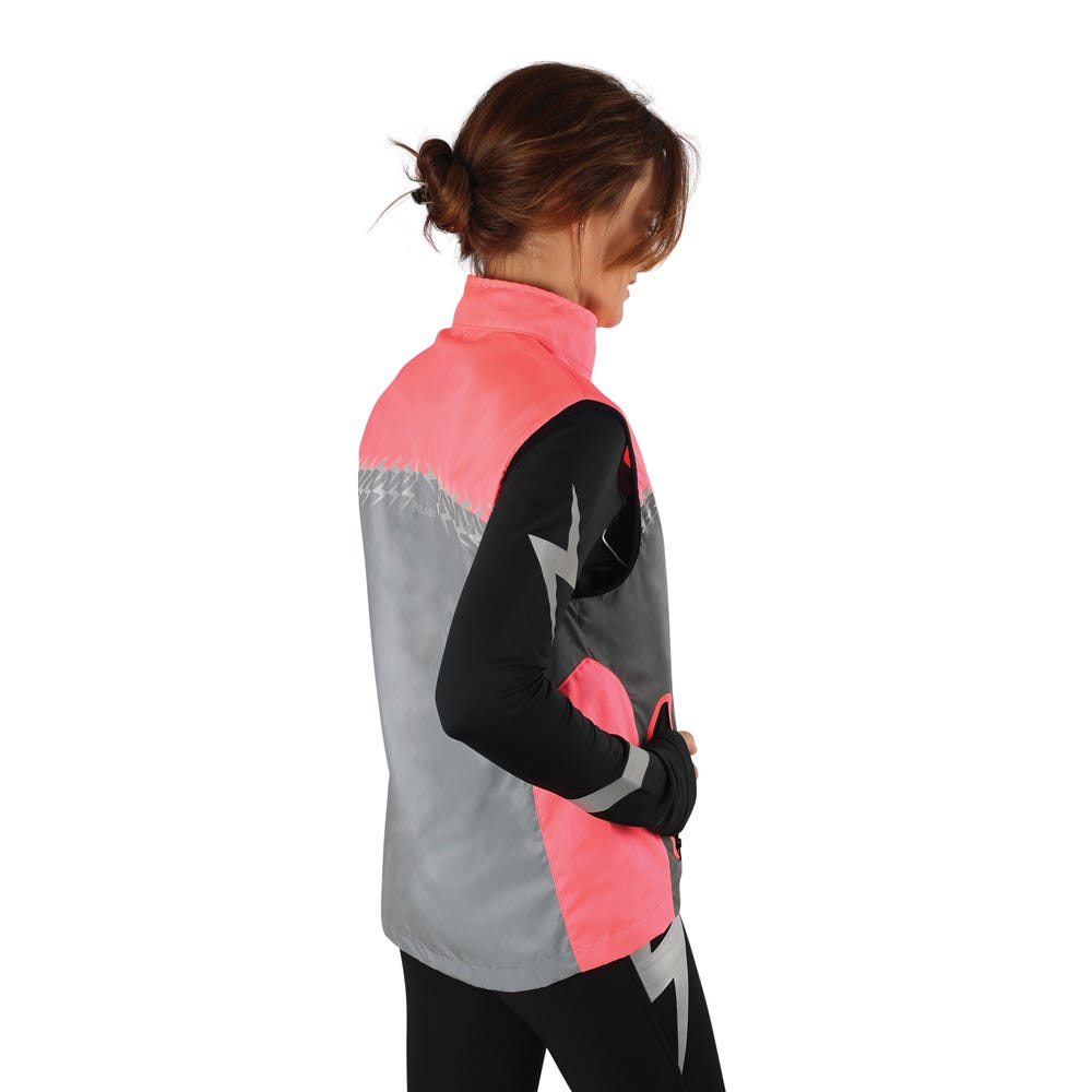 Silva Flash Lightweight Duo Reflective Gilet by Hy Equestrian image 5