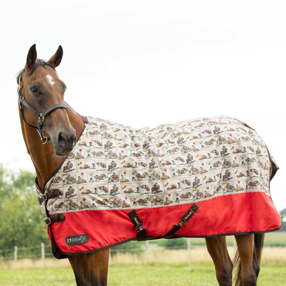 StormX Original 50 Turnout Rug - Thelwell Collection Comic Chaos image 2