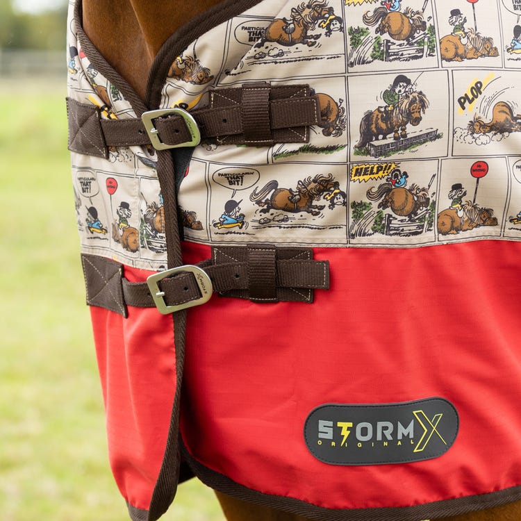 StormX Original 50 Turnout Rug - Thelwell Collection Comic Chaos image 3